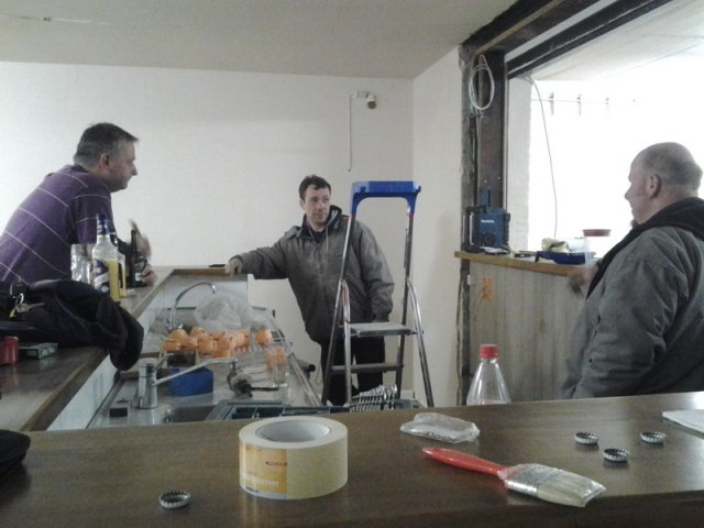 2012 Umbau Clubhaus - 20120405 204237