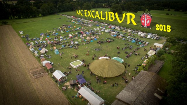 2015-08-02 Sommertreffen 2015 - 03 MC Excalibur Luftbild MCE 2015