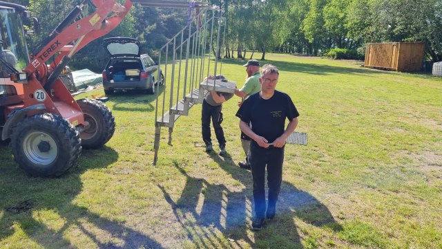 2021-06 Arbeitseinsatz Treppeneinbau - 20210602 165316