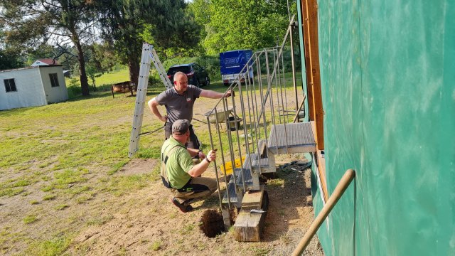 2021-06 Arbeitseinsatz Treppeneinbau - 20210602 175140