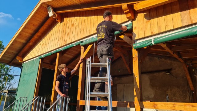2021-06 Arbeitseinsatz Treppeneinbau - 20210602 192938