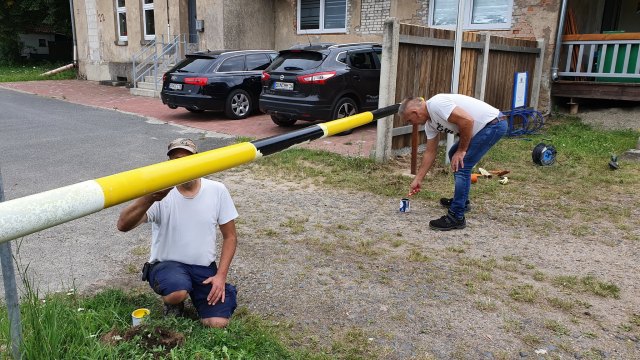 2021-07-21 MCE AE Clubhaus Schranke - 20210721 162425