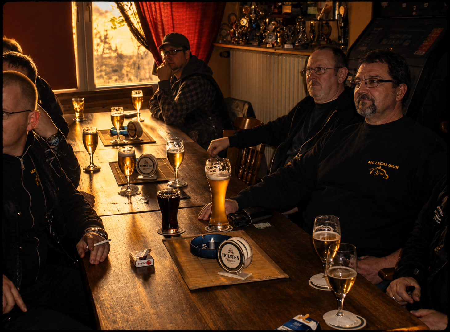 Clubsitzung 2014 in der kleinen Kneipe in Prisser
