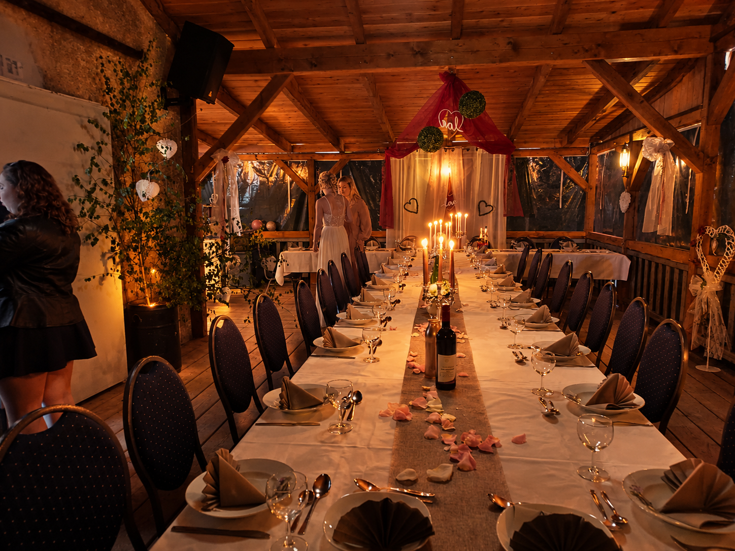 Hochzeitsfeier im Clubhouse